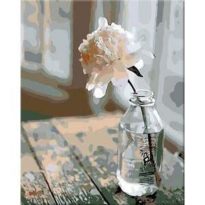 Zuty Pictură pe numere Floare într-o sticlă imagine