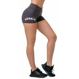 Nebbia Classic Hero High-Waist Shorts Marron XS Fitness pantaloni imagine