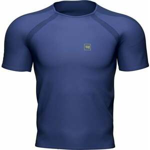 Compressport Training SS Tshirt M Sodalite/Primerose XL Tricou cu mânecă scurtă pentru alergare imagine