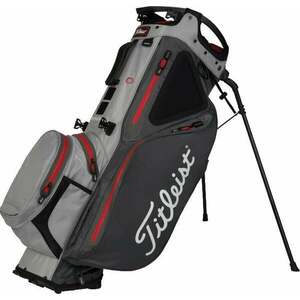 Titleist Hybrid 14 StaDry Charcoal/Grey/Red Geanta pentru golf imagine