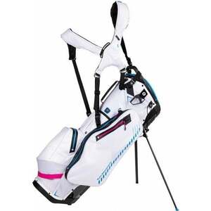 Sun Mountain Sport Fast 1 Stand Bag White/Cobalt/Pink Geanta pentru golf imagine