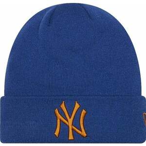 New York Yankees MLB League Essential Cuff Beanie Albastru/Portocaliu UNI Căciulă imagine
