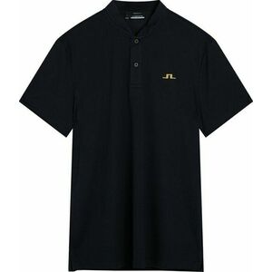J.Lindeberg Bode Regular Fit Golf Polo Shirt Black M imagine