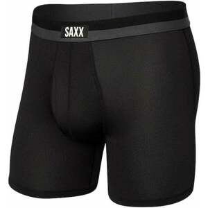 SAXX Sport Mesh Boxer Brief Black L Lenjerie de fitness imagine