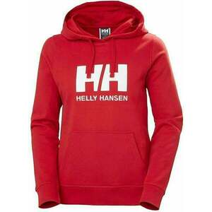 Helly Hansen Women's HH Logo Hanorac cu gluga Red M imagine