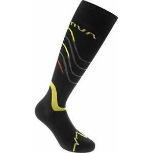 La Sportiva Skialp Socks Black/Yellow L Sosete imagine