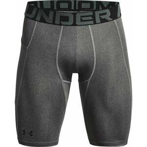 Under Armour Men's HeatGear Pocket Long Shorts Carbon Heather/Black S Lenjerie pentru alergare imagine