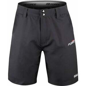 Force Blade MTB Shorts Removable Pad Black 3XL Șort / pantalon ciclism imagine