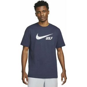 Nike Swoosh Mens Golf T-Shirt Midnight Navy XL imagine