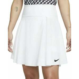 Nike Dri-Fit Advantage Womens Long Golf Skirt White/Black L imagine