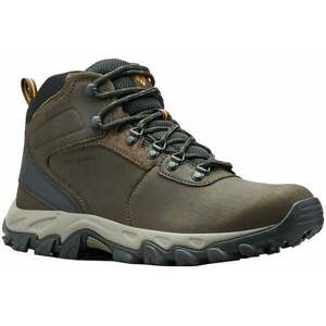 Columbia Men's Newton Ridge Plus II Waterproof Hiking Boot Cordovan/Squash 44 Pantofi trekking de bărbați imagine