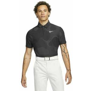 Nike Dri-Fit ADV Tour Mens Polo Shirt Camo Negru/Antracit/Alb XL Tricou polo imagine