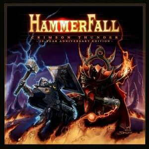 Hammerfall - Crimson Thunder - 20 Year Anniversary Edition (Silver Coloured) (2 LP) imagine