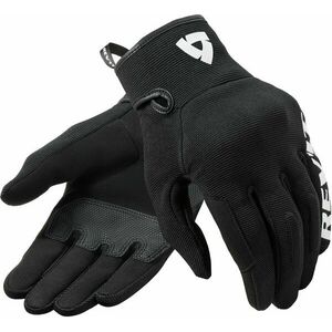Rev'it! Gloves Access Black/White 4XL Mănuși de motocicletă imagine