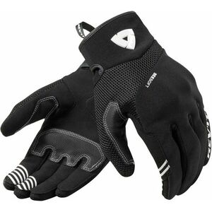 Rev'it! Gloves Endo Black/White 4XL Mănuși de motocicletă imagine