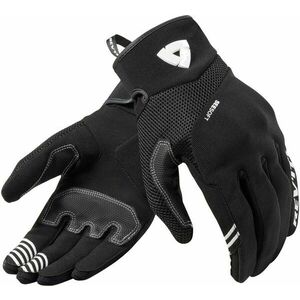 Rev'it! Gloves Endo Ladies Black/White XS Mănuși de motocicletă imagine