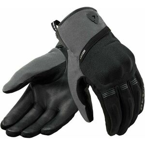 Rev'it! Gloves Mosca 2 H2O Black/Grey L Mănuși de motocicletă imagine