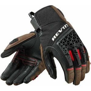 Rev'it! Gloves Sand 4 Brown/Black 4XL Mănuși de motocicletă imagine
