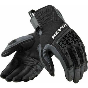 Rev'it! Gloves Sand 4 Grey/Black S Mănuși de motocicletă imagine
