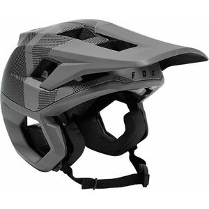 FOX Dropframe Pro Camo Helmet Grey Camouflage XL Cască bicicletă imagine