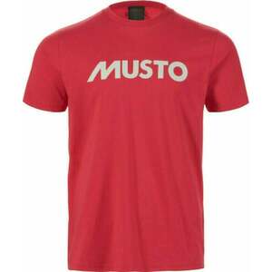 Musto Essentials Logo Cămaşă True Red L imagine