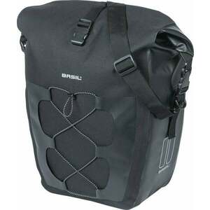 Basil Navigator Waterproof L Single Pannier Bag Geantă de cadru Black L 31 L imagine