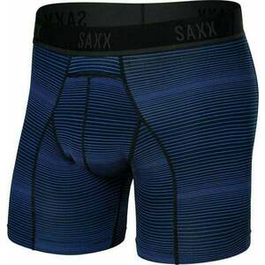 SAXX Kinetic Boxer Brief Variegated Stripe/Blue S Lenjerie de fitness imagine