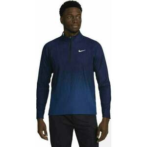 Nike Dri-Fit ADV Mens Half-Zip Top Midnight Navy/Court Blue/White XL imagine