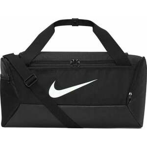 Nike Brasilia 9.5 Duffel Bag Negru/Negru/Alb 41 L Sport Bag imagine
