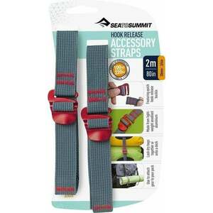 Sea To Summit Accessory Straps with Hook Release Red 20 mm imagine