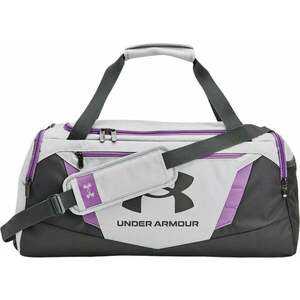 Under Armour UA Undeniable 5.0 Small Duffle Bag Halo Gray/Provence Purple/Castlerock 40 L Sport Bag imagine
