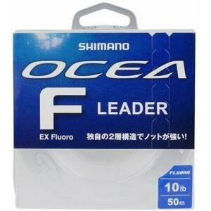Shimano Fishing Ocea EX Fluoro Leader Clear 0, 628 mm 50 lb 50 m imagine