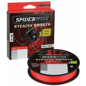 SpiderWire Stealth® Smooth8 x8 PE Braid Code Red 0, 07 mm 6 kg-13 lbs 150 m Linie împletită imagine