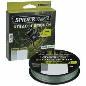SpiderWire Stealth® Smooth8 x8 PE Braid Moss Green 0, 07 mm 6 kg-13 lbs 150 m Linie împletită imagine