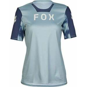 FOX Womens Defend Taunt Short Sleeve Jersey Jersey Gunmetal L imagine