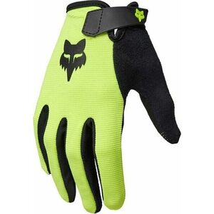 FOX Youth Ranger Gloves Fluorescent Yellow M Mănuși ciclism imagine