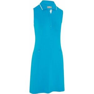 Callaway Womens Sleeveless Dress With Snap Placket Vivid Blue L imagine