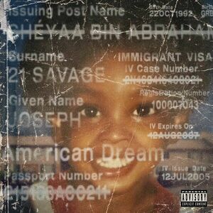 21 Savage - American Dream (Red Coloured) (2 LP) imagine