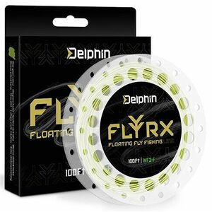 Delphin FLYRX Yellow WF6-F 100'' Linie împletită imagine