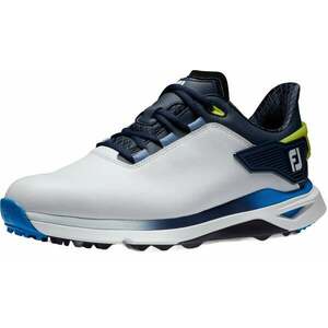 Footjoy PRO SLX Mens Golf Shoes White/Navy/Blue 40, 5 imagine