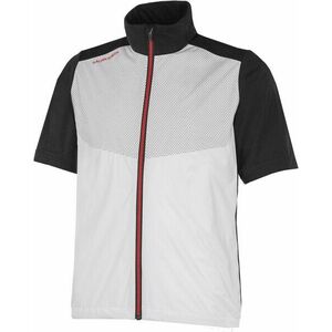 Galvin Green Livingston Mens Windproof And Water Repellent Short Sleeve Jacket Alb/Negru/Roșu M imagine