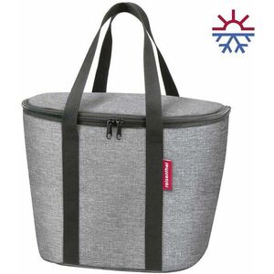 KLICKfix Iso Basket Bag Twist Silver 18 L imagine