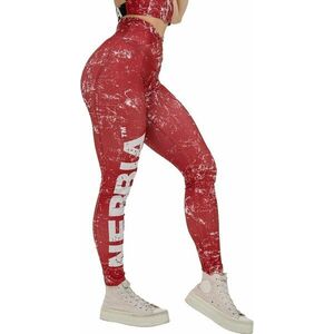 Nebbia Workout Leggings Rough Girl Red XS Fitness pantaloni imagine