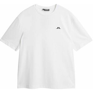 J.Lindeberg Ade T-shirt White L Tricou polo imagine