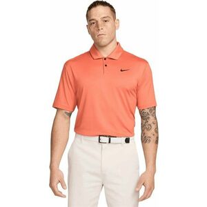 Nike Dri-Fit Tour Solid Mens Polo Madder Root/Black S imagine
