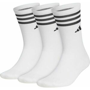 Adidas Crew Golf Socks 3-Pairs Șosete White 48-51 imagine