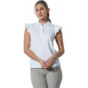 Daily Sports Albi Sleeveless Polo Shirt White L Tricou polo imagine