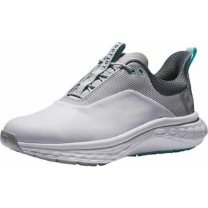 Footjoy Quantum Mens Golf Shoes White/White/Grey 40, 5 imagine