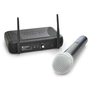 UHF radio, microfon set Skytec STWM721 1 canal 1 microfon imagine