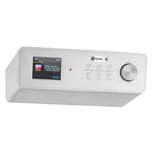 Auna KR-200 Bucătărie Radio infrastructura de 2, 4 "ecran color WiFi DAB + argintiu imagine